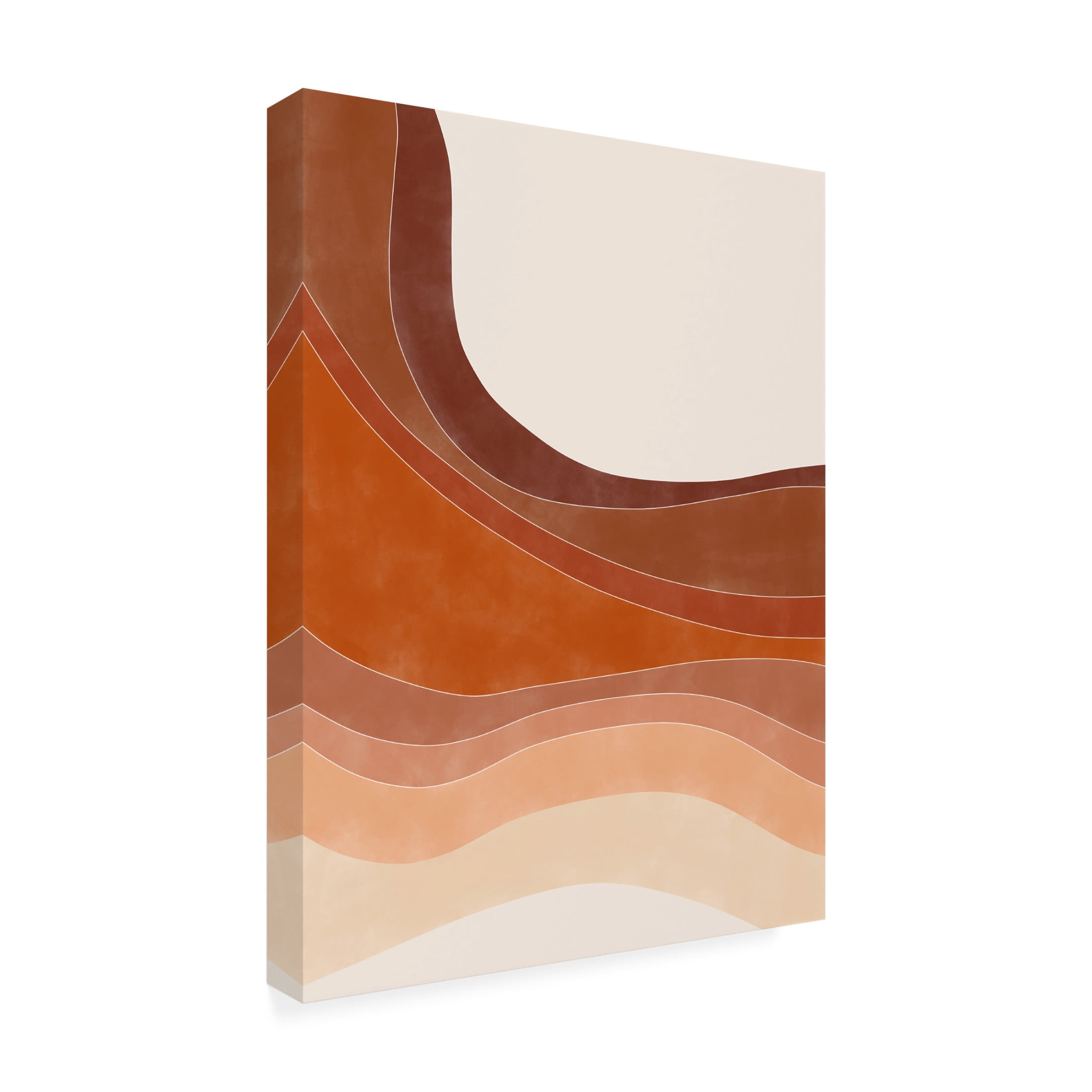 Trademark Fine Art Elena Ristova  terracotta35 Canvas Wall Art