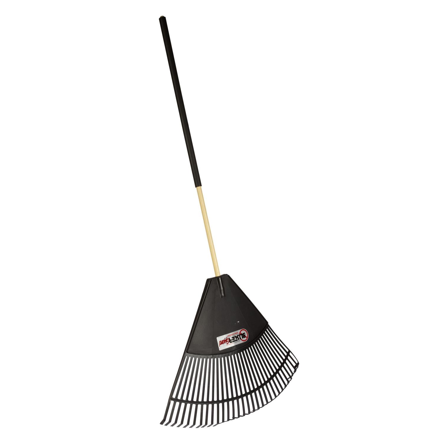 Emsco Leaf Rake 32" Resin Head 48" Hardwood Handle w/ Soft Foam Grip