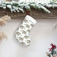 thumbnail image 6 of Balery Indian Elephant Pattern Christmas Stockings with Initials, 18" Large Knit Christmas Stocking,Xmas Stocking for Kids, Holiday and Family Stocking, 6 of 7