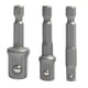 thumbnail image 1 of Adaptador de Tornillo de Extensión de Soporte de Broca de 3 Piezas 1/2 "3/8" 1/4 " Sunnimix Adaptador de broca, 1 of 7