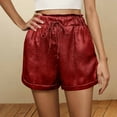 thumbnail image 3 of FNFYFH Elastic Waisted Shorts for Women Drawstring Sequined Shorts with Pockets Summer Comfy Lightweight Fashion Short Bottoms 2025,Gold S-XXL, 3 of 9