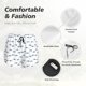 thumbnail image 4 of Balery Cute Shark Pantalones cortos deportivos para mujer con forro y dos bolsillos, elásticos, para entrenamiento, gimnasio, yoga-X-Large, 4 of 7