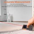 thumbnail image 3 of Distance Meter, Compact Digital Handheld Rangefinder Simple Operation Wearable High Accuracy Battery Powered  For Outdoor For Construction, 3 of 7
