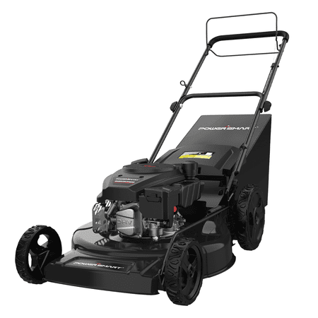 PowerSmart 22" 170CC 4-Cycle Gas Lawn Mower, 3-in-1, 6 Adjustable Heights