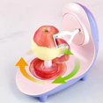 thumbnail image 4 of 1Pc Electric Automatic Peeler, Multifunctional Fruit & Vegetable Peeler, Portable, High-Efficiency, Stainless Steel Blades, Suitable for Home & Commercial Use, 4 of 8