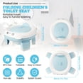 thumbnail image 4 of [Foldable Travel Potty] Portable Foldable Travel Potty Chair | Suitable for Boys and Girls, Indoor and Outdoor, Easy to Clean | Comes with Storage Bag and 20 Free Travel Bags, 4 of 10