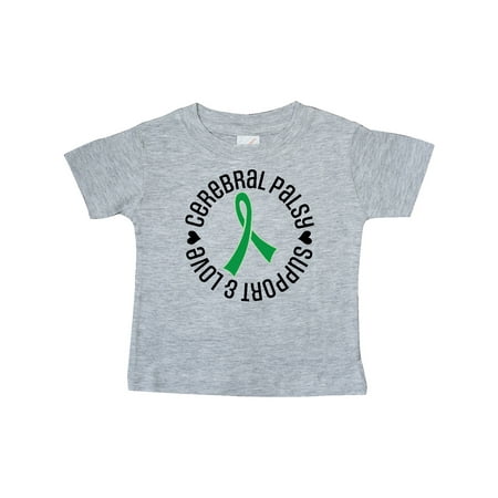 

Inktastic Cerebral Palsy Awareness Ribbon Support Love Gift Baby Boy or Baby Girl T-Shirt