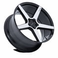 thumbnail image 2 of 22x9 Niche NC283 Modena Gloss Black W/ Machined Face Wheel 5x115 (15mm), 2 of 3