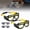 2pcs, variant on Rechargeable LED Motion Glasses Lamp, 5 Mode Hands Headlamp for Night Running, Hands Head Light with Motion Touch for Running Camping Fishing Cycling Hiking Night Work
