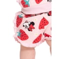 thumbnail image 5 of Minnie Mouse Baby Girls Allover Print Ruffle Shirt and Shorts Set, 2 Piece, Sizes 0/3M-24M, 5 of 7
