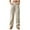 Beige, variant on Womens Casual Jeans Pants Female Solid Color Denim Pants Spring Fall Washed Trousers S-2XL