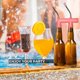 thumbnail image 4 of Yuarrent Embudo de esnórquel de cerveza doble, pajita para beber, juegos de fiesta, gallinas, dólares, entretenimiento Barra de herramientas durazno, 4 of 6