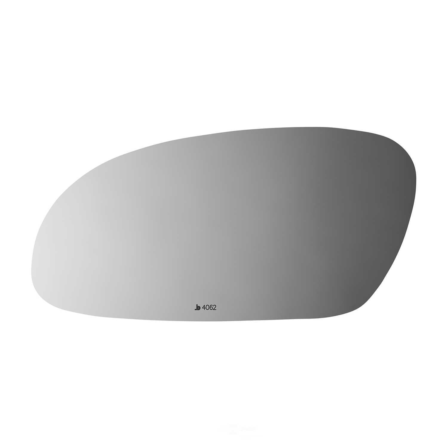 Burco Side View Mirror Replacement Glass - Clear Glass - 4062