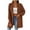Brown, variant on RYRJJ Womens Oversized Cardigans Soft Knit Cardigan Sweater Fall Trendy V-Neck Open Front Long Outwear Coat(Brown,Free Size)