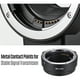 thumbnail image 2 of Irfora Adaptador de montaje de lente de enfoque automático Reemplazo del tubo de extensión del anillo para la lente Canon EF EF-S a las cámaras Canon EOS M2 M3 M5 M6 M10 M50 M100 M-Mount Irfora Adaptador de lente, 2 of 7