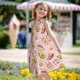 thumbnail image 5 of Balery Breakfast Camisón de princesa para niñas, pijama de algodón con mangas abullonadas, suave y bonito.-X-Large, 5 of 6