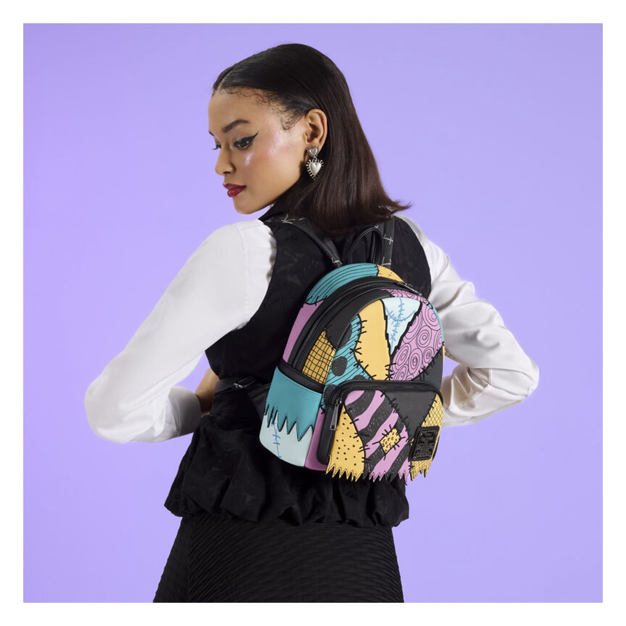 Loungefly The Nightmare Before Christmas Sally Cosplay Mini Backpack