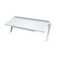 thumbnail image 3 of Birdeem Punch-Free Computer Monitor Rack Plastic Tv Set- Box Screen Bracket Router Storage Rack, Computer Desktop Stand Riser Holder, Vented Metal Desk Shelf for Des, 3 of 5