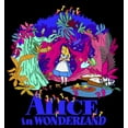thumbnail image 2 of Boy's Alice in Wonderland Alice In Colorful Scary Forest  Pull Over Hoodie Black Large, 2 of 4