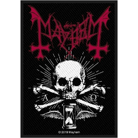 Mayhem Alpha Omega Daemon Woven Patch
