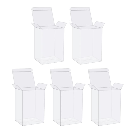 Pack of 5 Protector Case for Funko Pop! Vinyl Figures - 4 inches