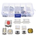 thumbnail image 1 of BRIGHTFUFU 250Pcs Momentary Tactile Push Button Switch for Electronic Projects Assorted Color, 1 of 4