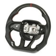 thumbnail image 1 of Reemplazo de volante de fibra de carbono seco Bling Bling para Dodge Challenger Charger SRT HELLCAT 2015-2022, 1 of 12
