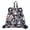 H, variant on Summer Zeceouar Items for Home Foldable Large Capacity Travel Backpack Drawstring Pocket Waterproof Ultra Light Nylon Cloth Multifunctional Print Foldable Bag organizer
