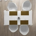 thumbnail image 3 of Ambesonne Kente Pattern Place Mats Set of 4, Colorful African, Standard Size, Multicolor, 3 of 4