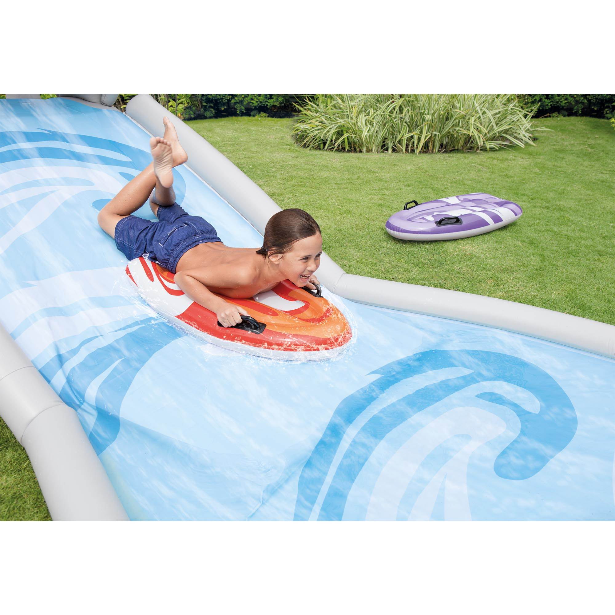Intex shark surf n slide deals