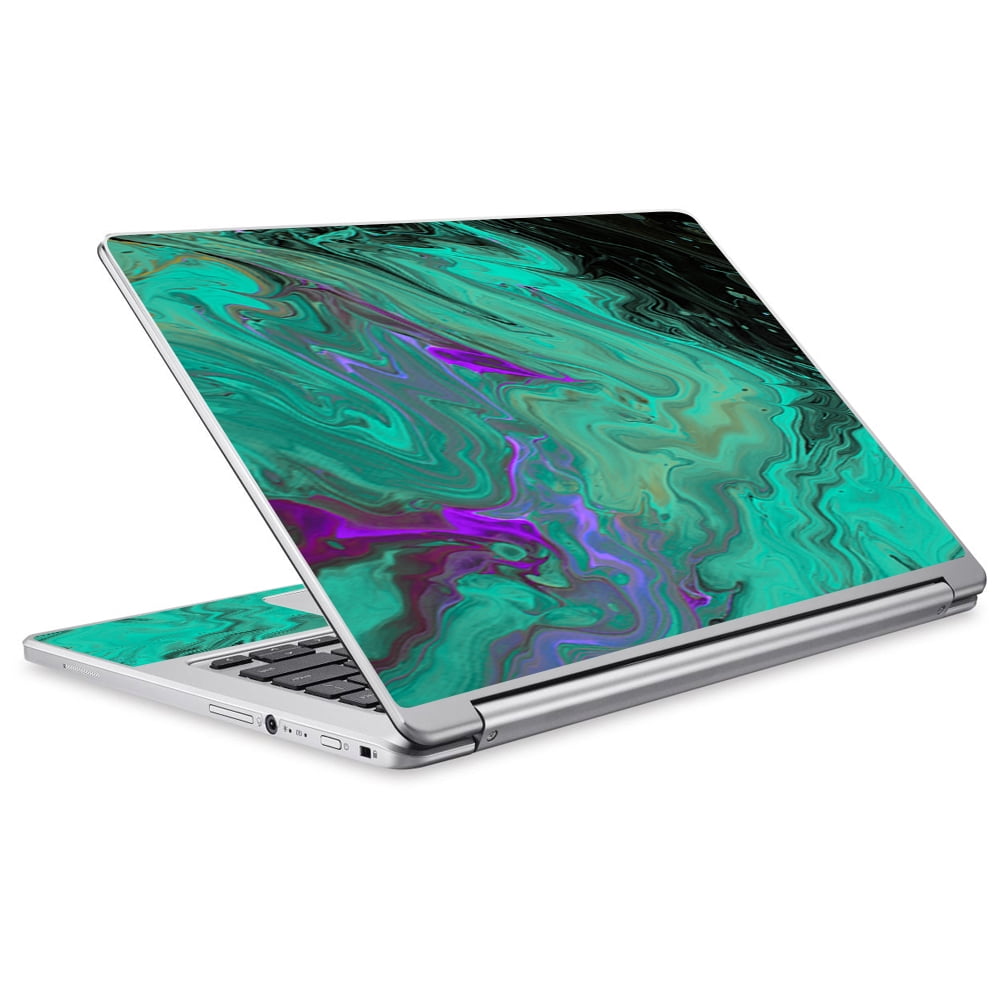 Skin Decal For Acer Chromebook R13 Laptop Vinyl Wrap / Paint Swirls