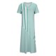 thumbnail image 3 of Vestido de Manga Corta para las Mujeres, Vestido Casual de Manga Corta con Cuello en V Hecha de Poliéster Cómodo para la Fiesta, Vestido Sexy para las Mujeres, 3 of 6