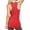 Red, variant on Timegard Workout Tank Top for Women Crewneck Sleeveless Comfy Yoga Tee Top Athletic Slim Casual