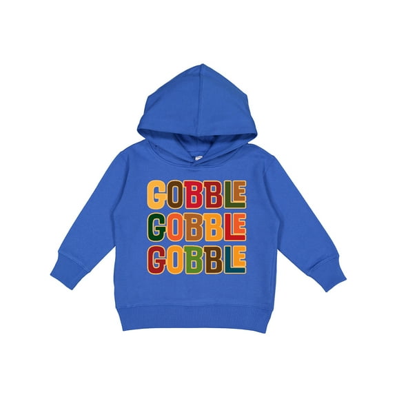 Inktastic Thanksgiving Funny Gobble Toddler Hoodie