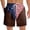 Color #2, variant on Funny Patriotic Men Swim Trunks Novelty 4th of July Patriotic Star Stripe Beach Shorts Color #21 L