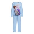 thumbnail image 5 of Girls Licensed Character Long Sleeve Top and Pants Sleep Set,  2-Piece, Sizes 4-12, 5 of 6