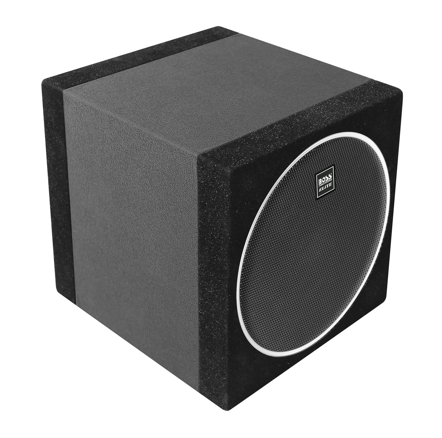 NVX XQWE110T 10" Ported Shallow Subwoofer Truck Enclosure Carbon Fiber