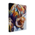 thumbnail image 2 of Trademark Fine Art 'Longhorn Abstract' Canvas Art by Marcia Baldwin, 2 of 3