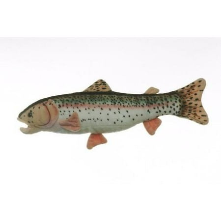 Rainbow Trout - 10 inch Cabin Critters Stuffed Animal -  Freshwater Fish