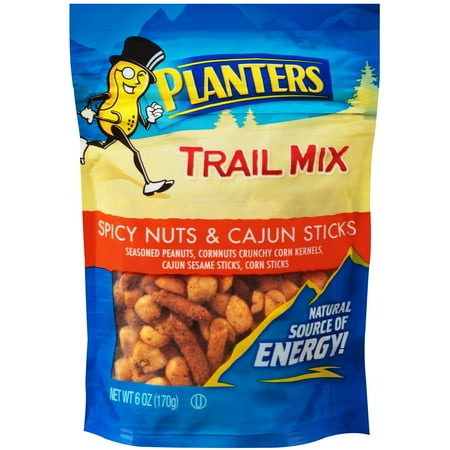 planters spicy nuts and cajun sticks trail mix