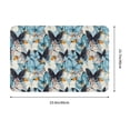 thumbnail image 3 of Bingfone Butterflys Door Mat 16"x24" Front Entrance Non-Slip Low Profile Washable for Entryway, 3 of 7