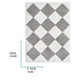 thumbnail image 3 of Livabliss Washable Rugs for Living Room, 8x10 Fossay Shag Modern Light Beige Area Rug, Bedroom Dining Room Home Decor Stain Resistant Carpet (7'10" x 10'), 3 of 7