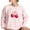 Pink, variant on LYXSSBYX Sweatshirts for Women Loose Fit Women's Bow Sweatshirt Cute Long Sleeve Round Neck Pullover Top