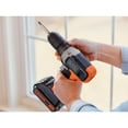 thumbnail image 3 of BLACK+DECKER 20V MAX* Drill Impact 2 Kit, (BD2KITCDIBC), 3 of 6