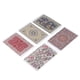 thumbnail image 4 of uds 1/12 alfombra para casa de muñecas estampado Floral exquisita fácil de limpiar suave manta de suelo en miniatura, 4 of 9