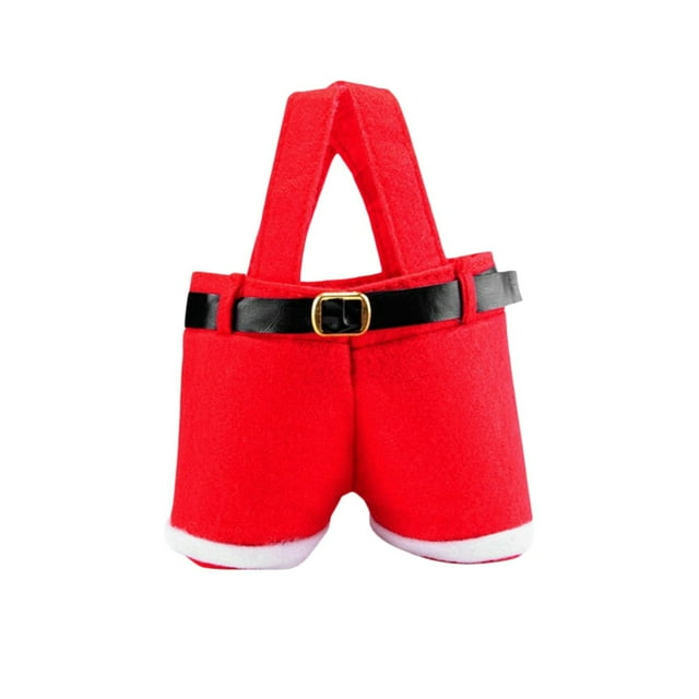 Christmas Decorations,Festive Bottle Storage Belt Pants Organizer Bag for and Practical Space Saving Solutions with Durable Non-Woven Fabric Construction