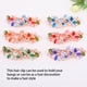 thumbnail image 5 of Sonducket Pinza para el pelo, pinzas deslizantes elegantes a la moda para mujer, diseño especial de flores, horquillas para niñas, accesorios Disfraces de disfraces Rosa roja, 5 of 6