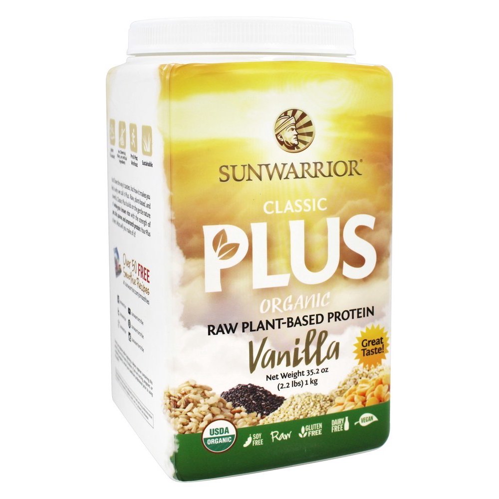 Sunwarrior Classic Plus Organic Raw PlantBased Protein