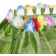 thumbnail image 5 of Fortuning'S Jds Conjunto de disfraz de guirnalda de faldas de hierba con flores hawaianas para niños y niñas (5 unidades), 5 of 5