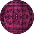 thumbnail image 1 of Ahgly Company Indoor Round Persian Pink Traditional Area Rugs, 8' Round, 1 of 4